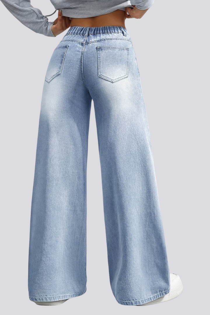 Sabel — Wide-Leg Denim Jeans