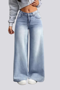 Sabel — Wide-Leg Denim Jeans