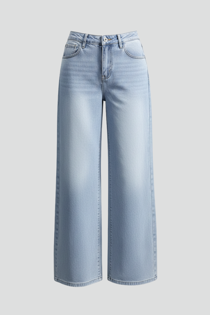 Sabel — Wide-Leg Denim Jeans
