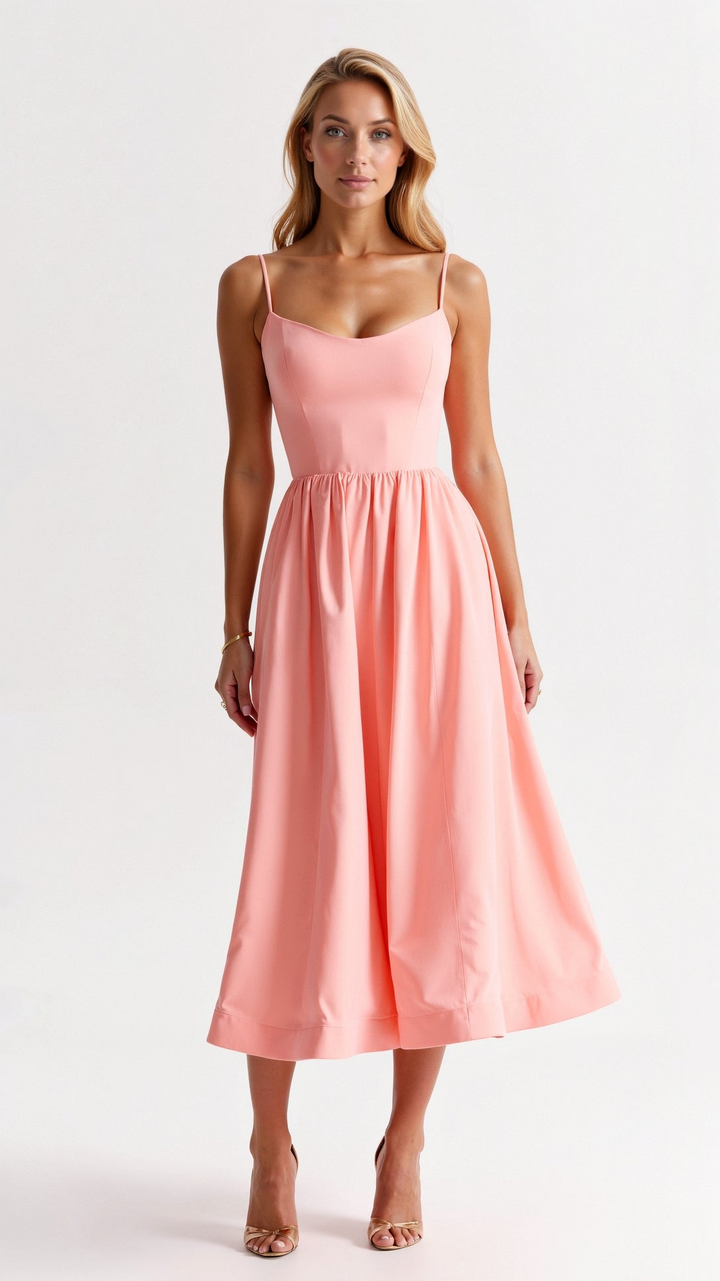 Esther — Wrap-Front Maxi Dress