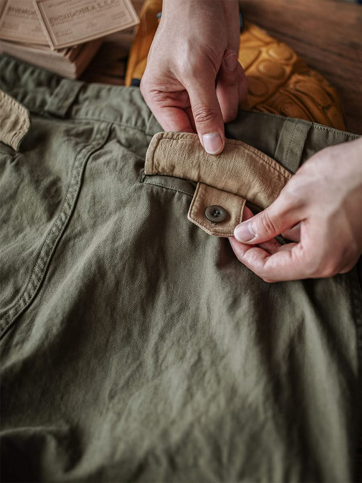 Rowan — Herringbone Field Trousers