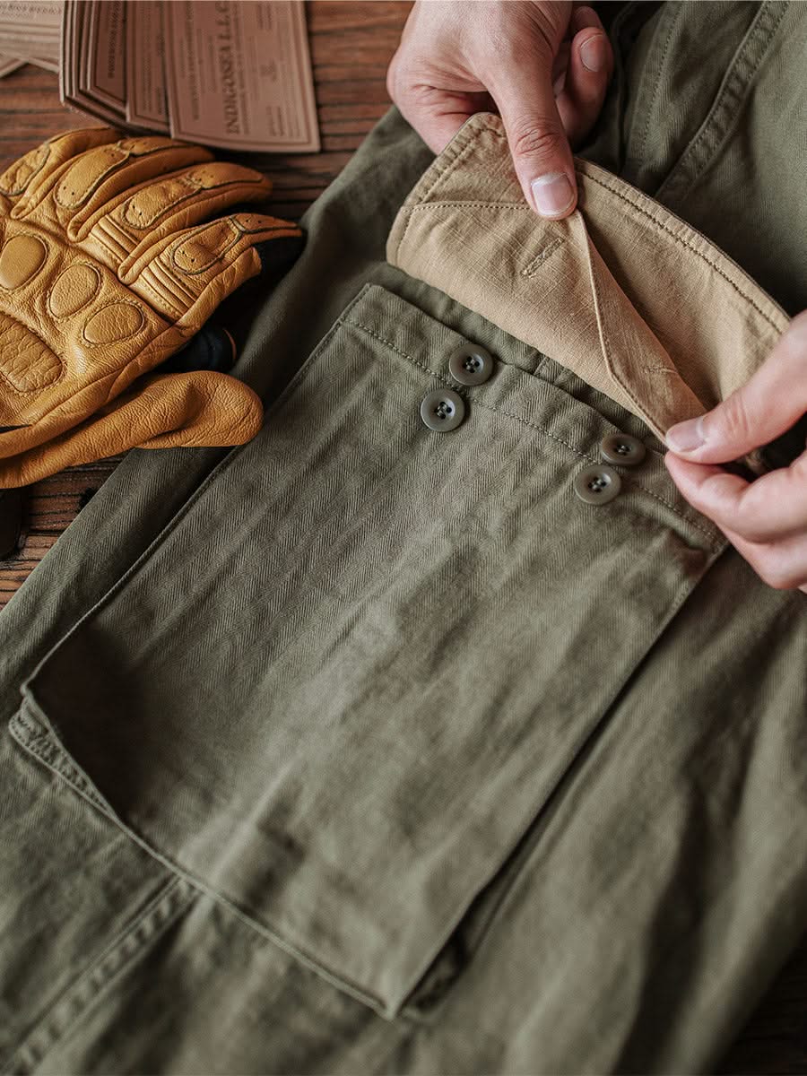 Rowan — Herringbone Field Trousers