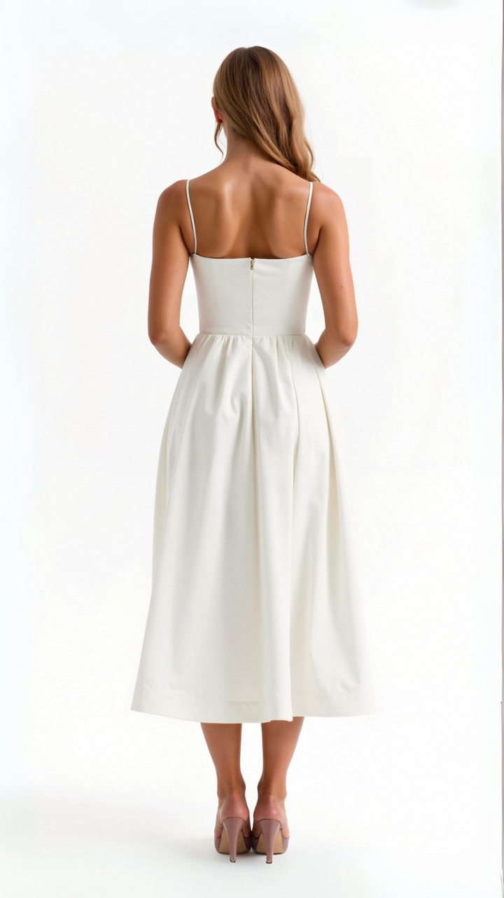 Esther — Wrap-Front Maxi Dress