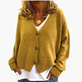 Wilona — Women's V-Neck Button Cardigan