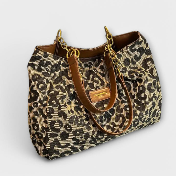 Leopard-Print Tote