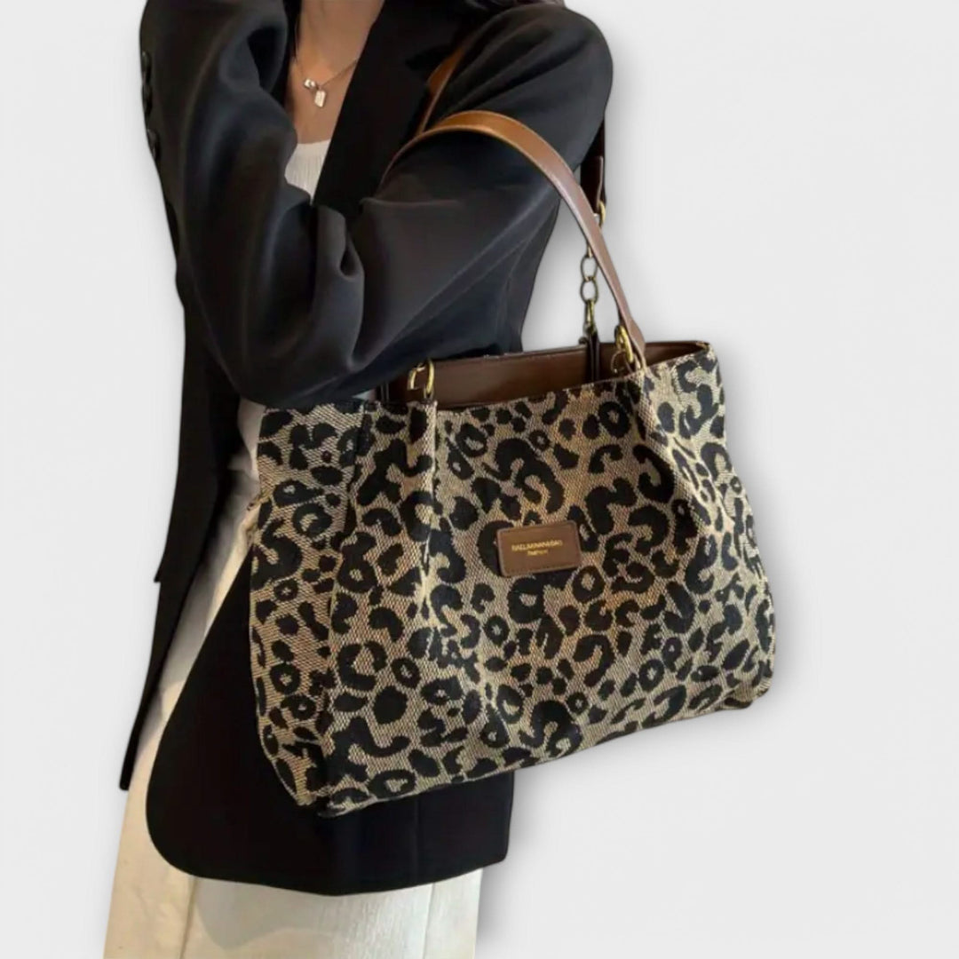 Leopard-Print Tote