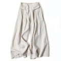 Petra — High-Rise Pleated Wide-Leg Trousers