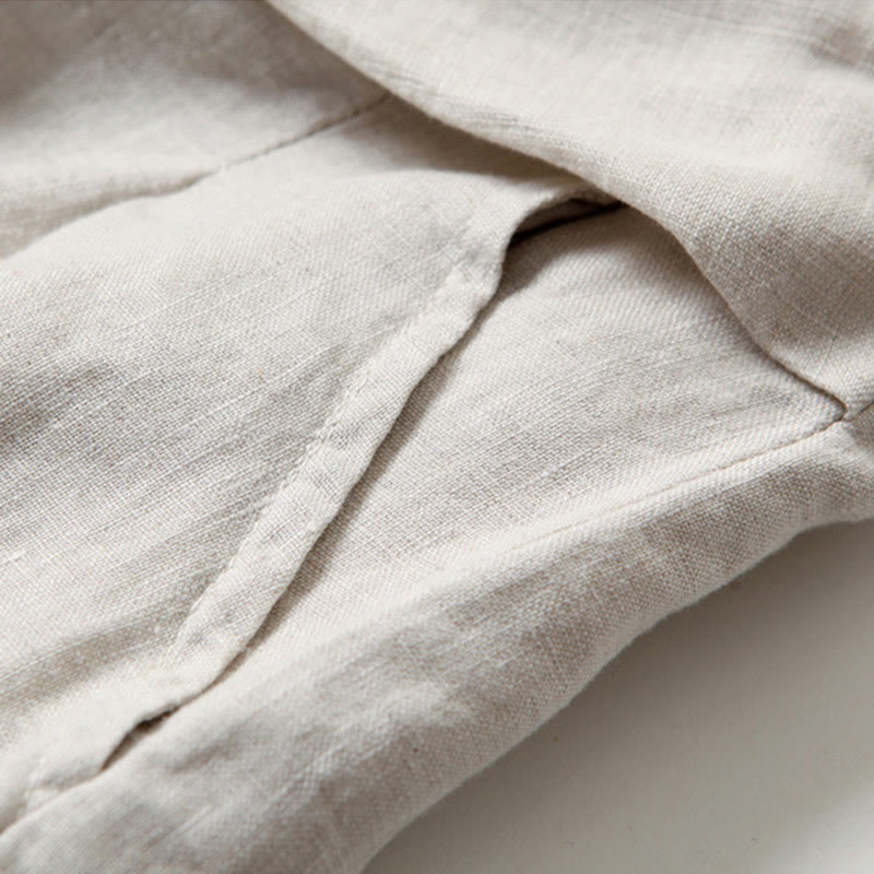 Petra — High-Rise Pleated Wide-Leg Trousers