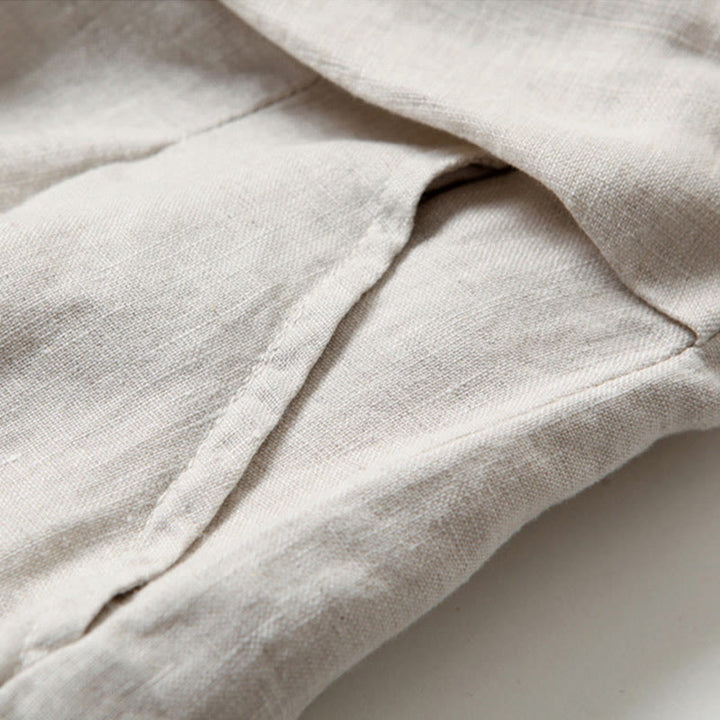 Petra — High-Rise Pleated Wide-Leg Trousers