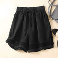 Pearl — Elasticated Linen Shorts