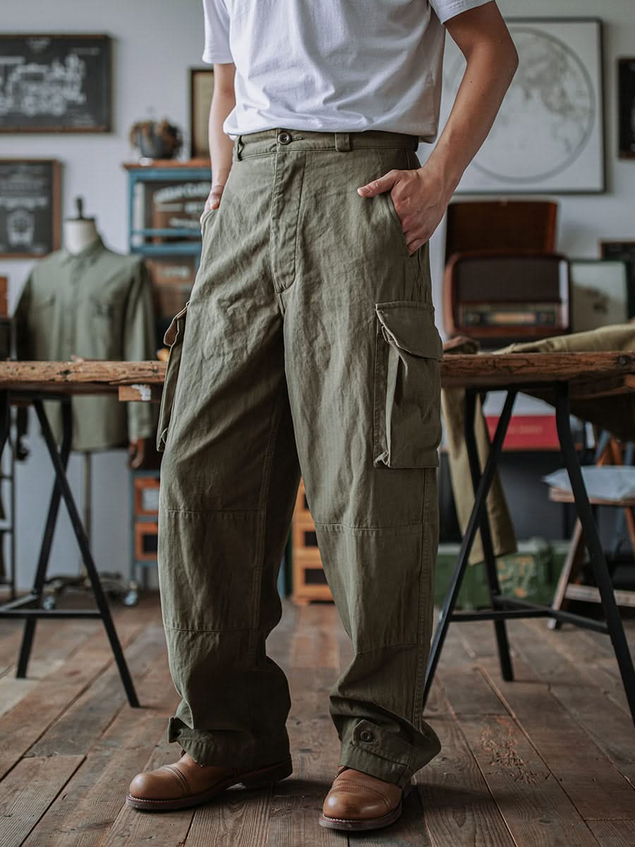 Rowan — Herringbone Field Trousers