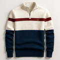 Silas — Heritage Quarter-Zip Sweater