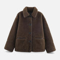Birdie — Women's Collared Teddy Jacket