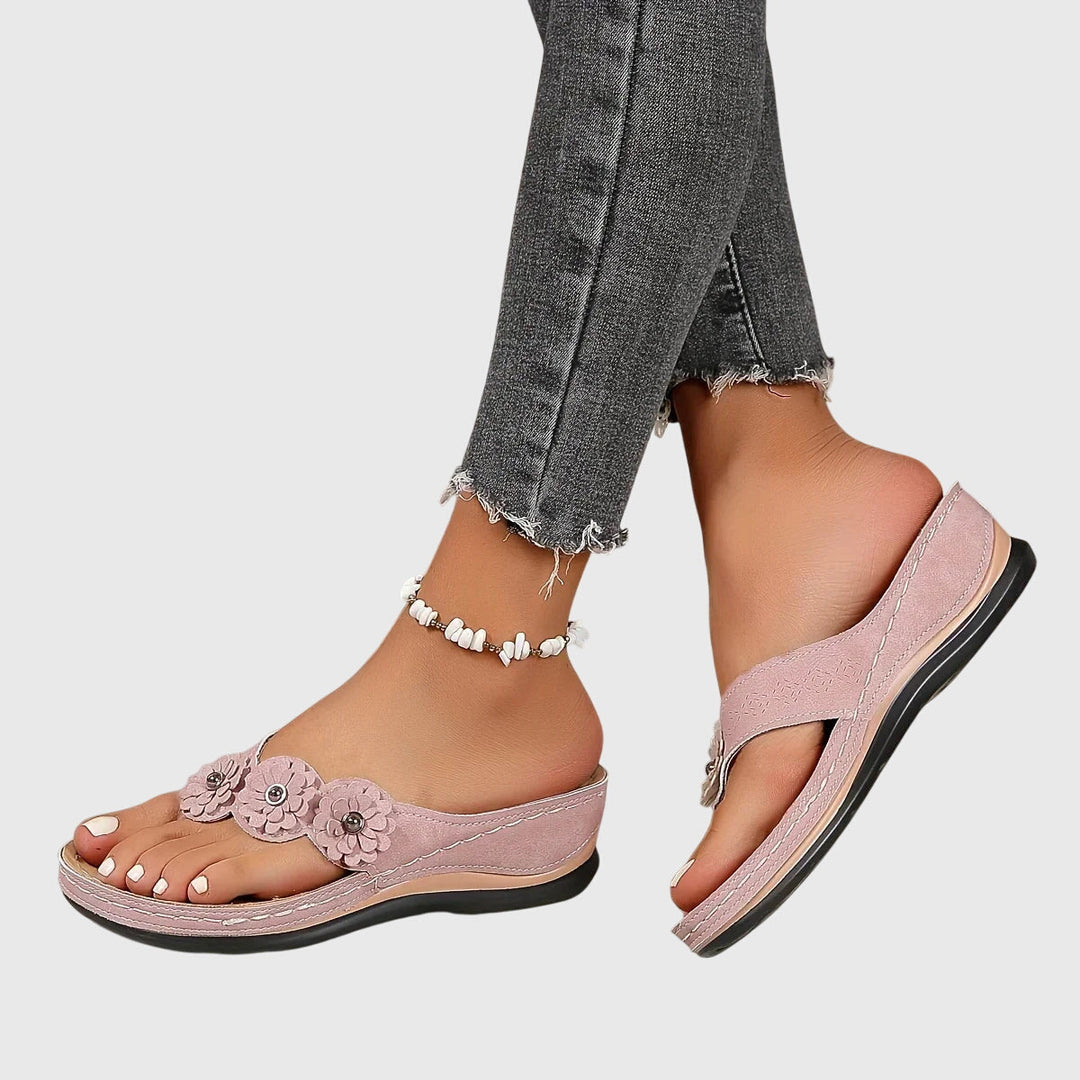 Coco Sandal — Cushioned-Footbed Flip-Flops