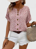 Lilias — Loose Floral Summer Top