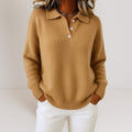 Juliette Rose — Soft Knit Collared Sweater