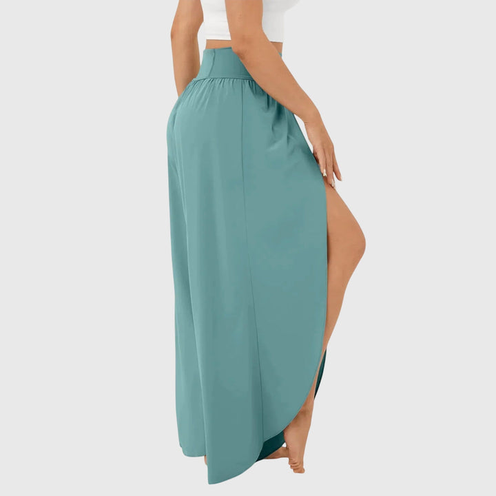 Aria — Flared Lightweight Trousers