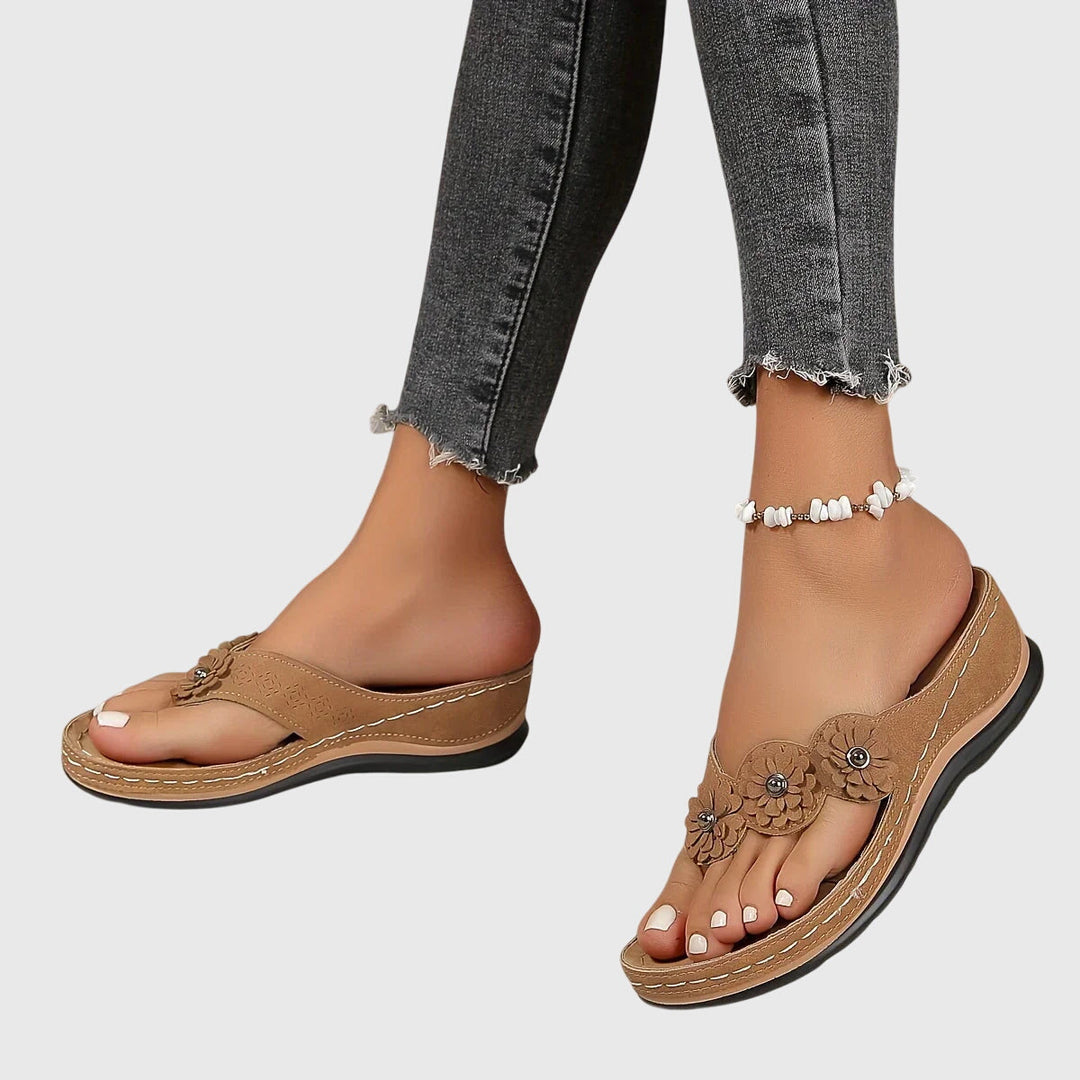 Coco Sandal — Cushioned-Footbed Flip-Flops