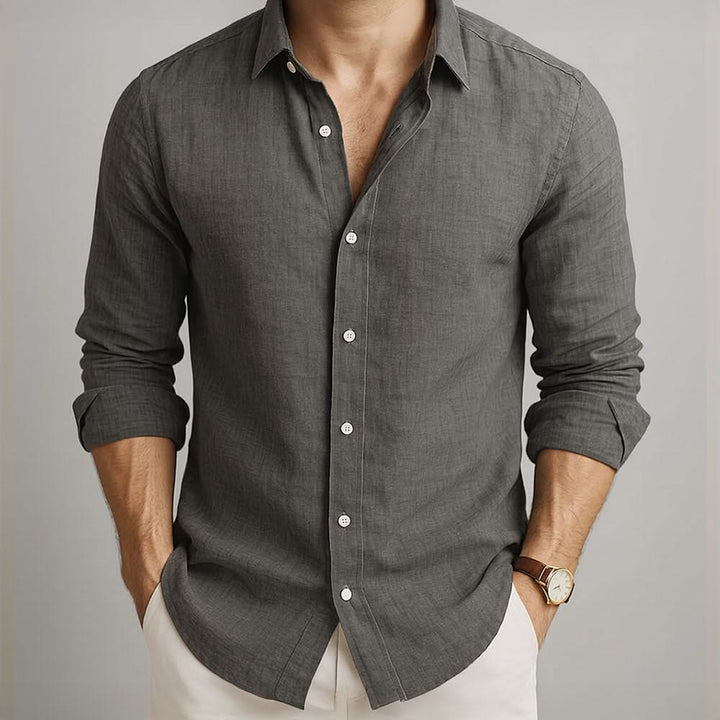 Shane — Soft-Touch Linen Shirt