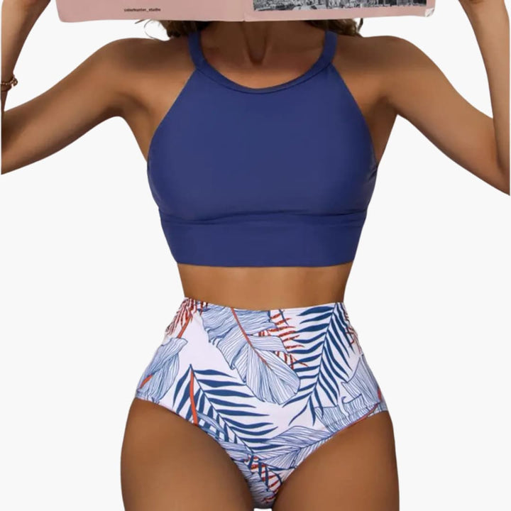 Sophia — Floral Padded High-Waisted Bikini