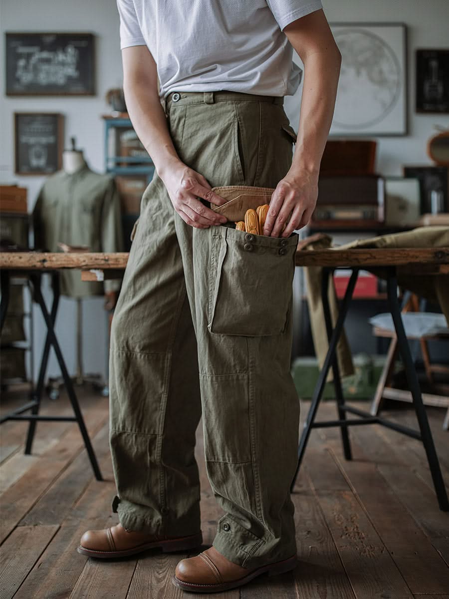 Rowan — Herringbone Field Trousers