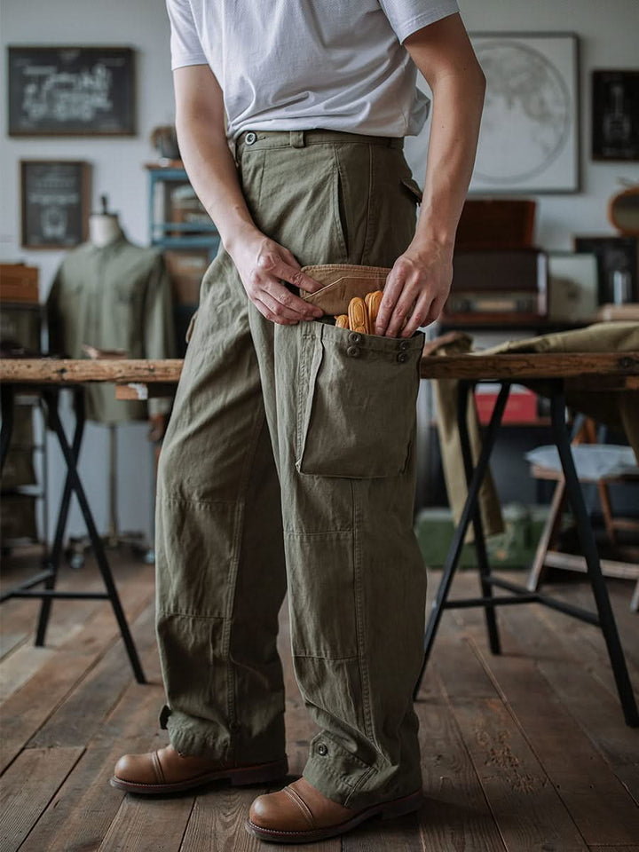 Rowan — Herringbone Field Trousers