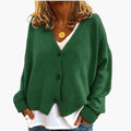 Wilona — Women's V-Neck Button Cardigan