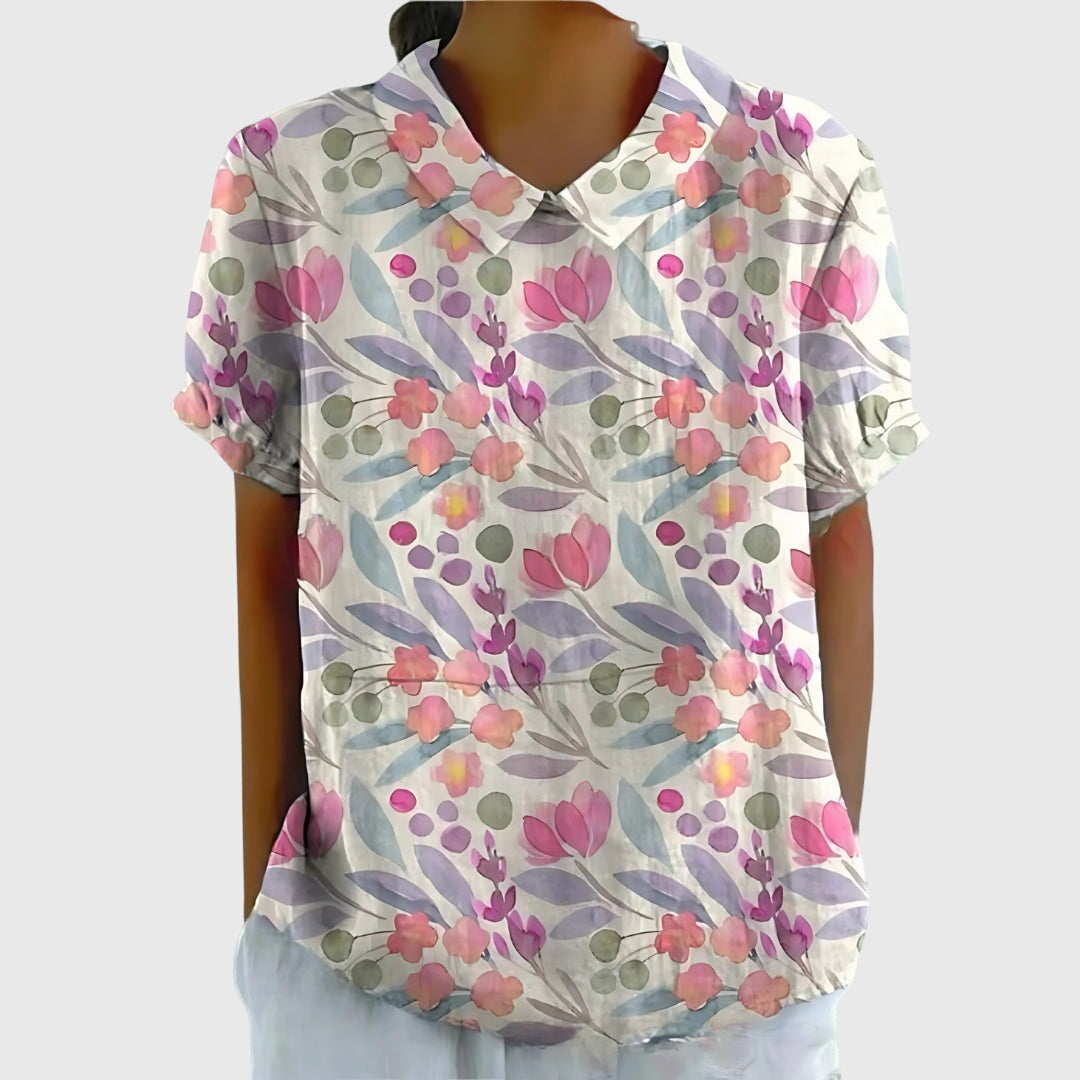 Jenna Rose — Floral Blouse