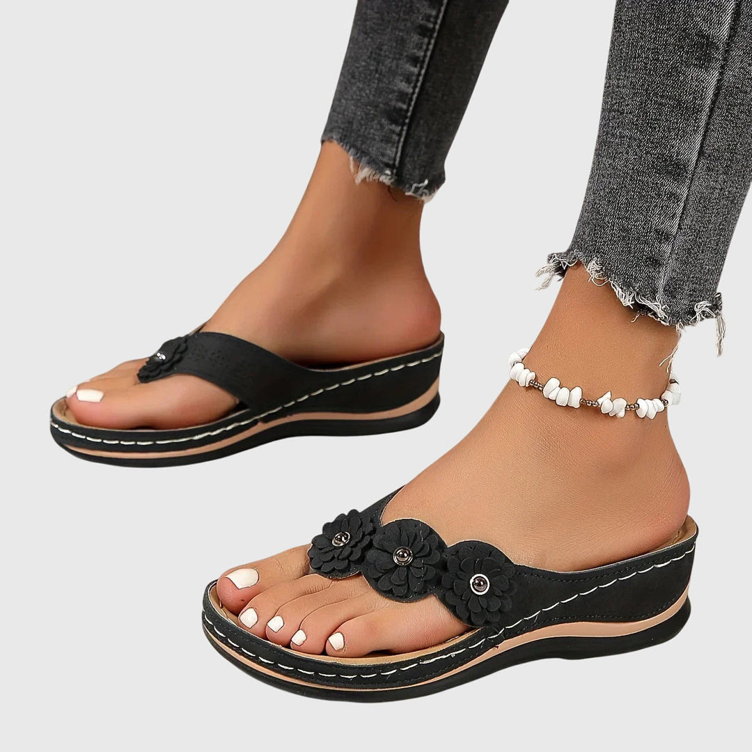 Coco Sandal — Cushioned-Footbed Flip-Flops