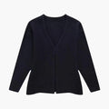Amandine — Women's Slim-Fit Side-Split Cardigan