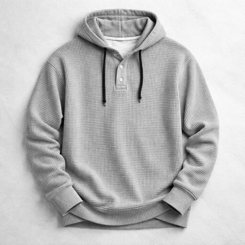 Pax — Waffle-Knit Pullover