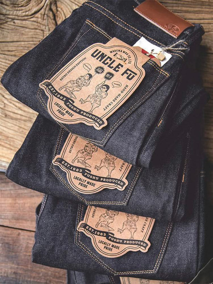 Cole — Retro Straight-Leg Jeans