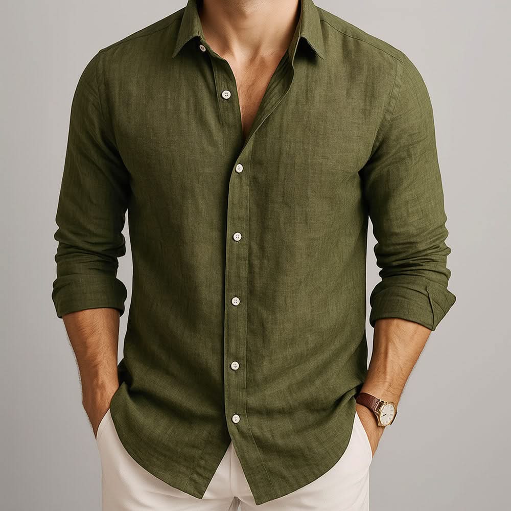 Shane — Soft-Touch Linen Shirt