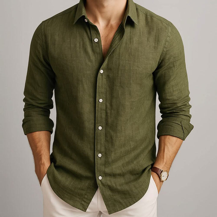 Shane — Soft-Touch Linen Shirt