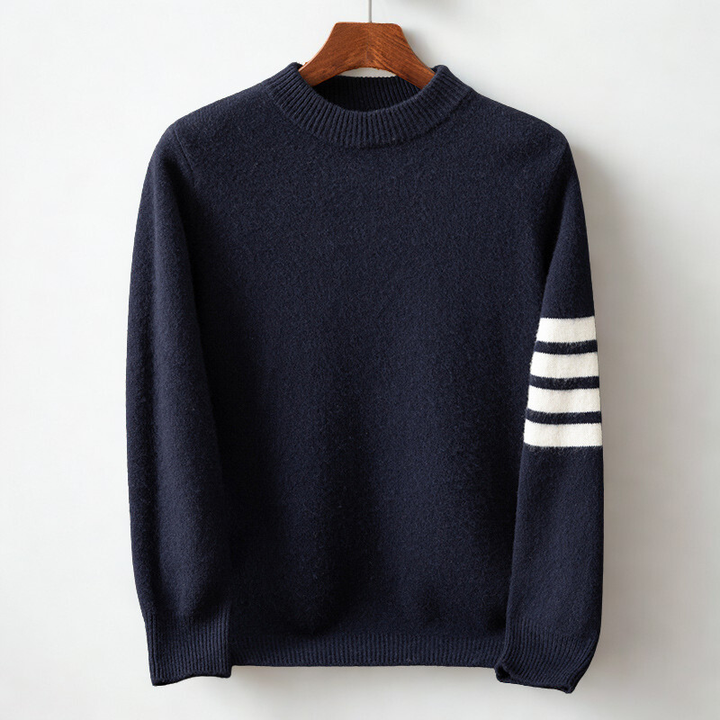 Marlon — Cashmere-Blend Zip Sweater