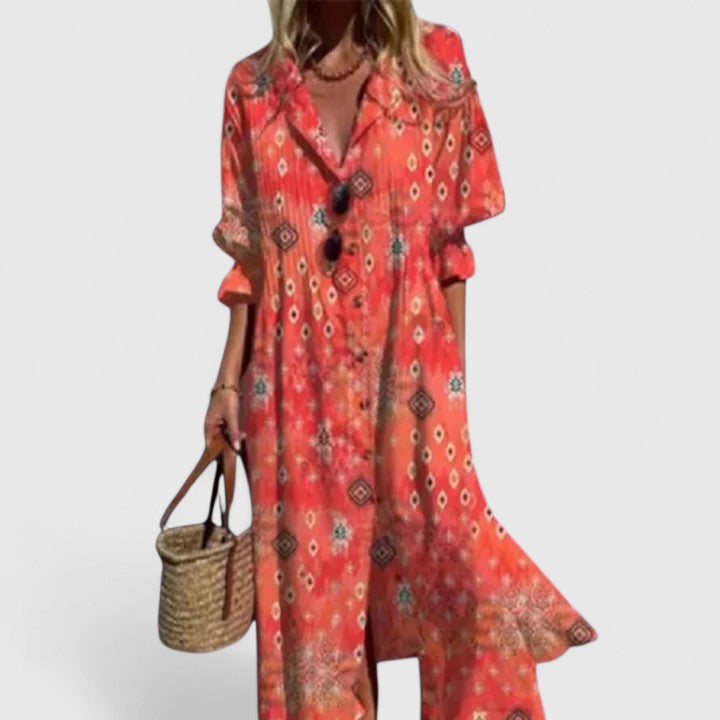 Paula — Elegant Boho Dress