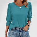 Greta — Relaxed Smocked Summer Top