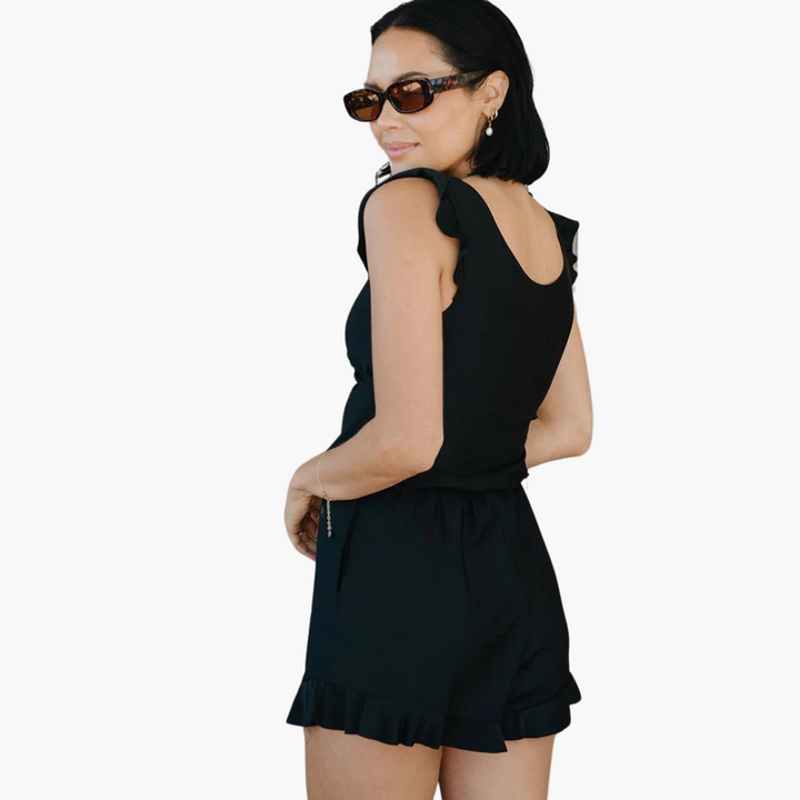 Iris — Wrap-Front One-Piece