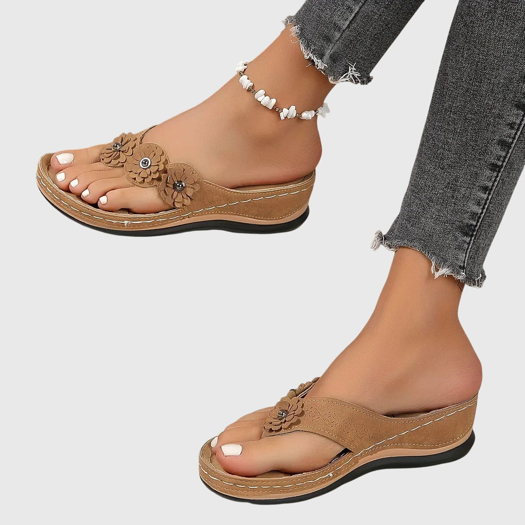 Coco Sandal — Cushioned-Footbed Flip-Flops