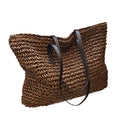 Roomy Woven Beach Tote