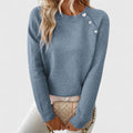 Carwenna — Asymmetric Shoulder Knit Sweater