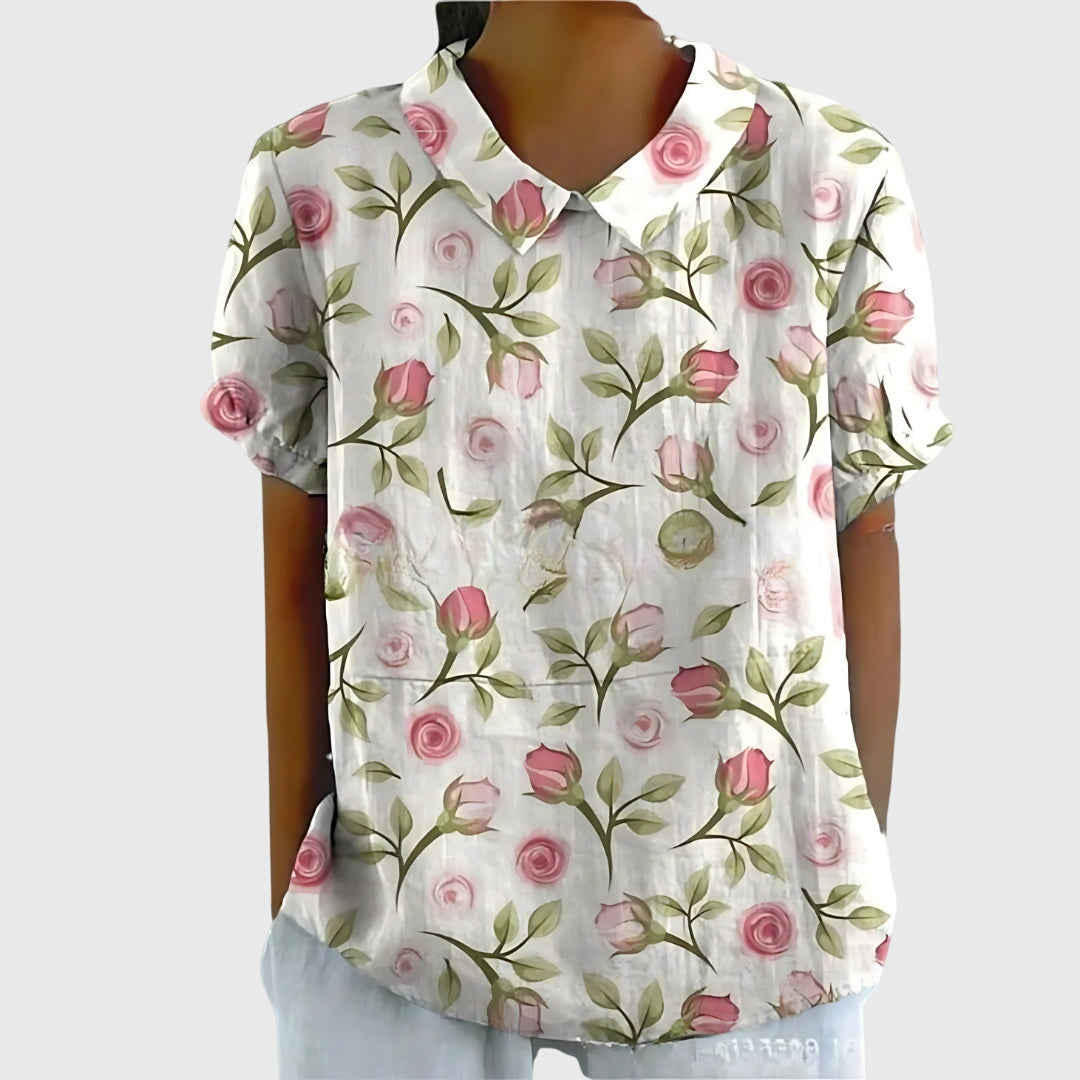 Jenna Rose — Floral Blouse