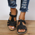 Freya Sandal — Sculpted-Footbed Walking Sandals