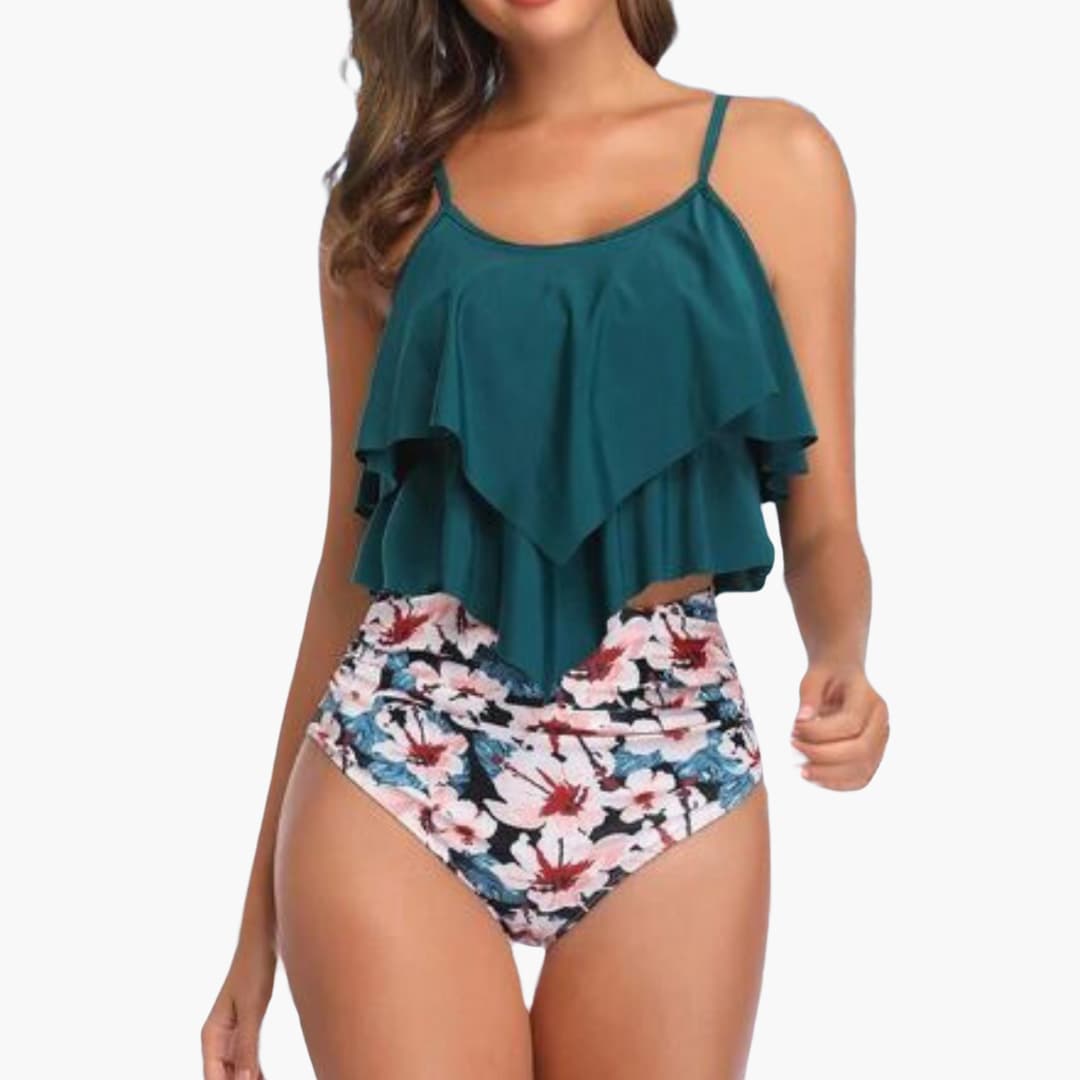 Penelope — Ruffle Tankini Set