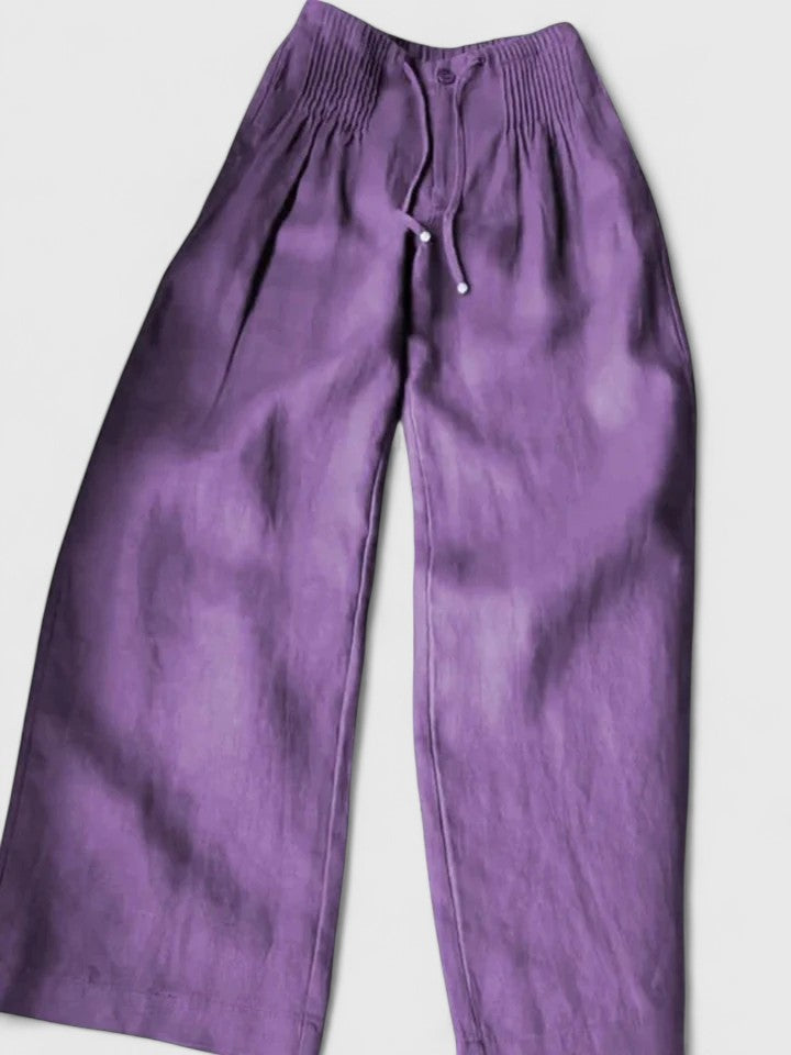 Serena — Flowing Wide-Leg Trousers