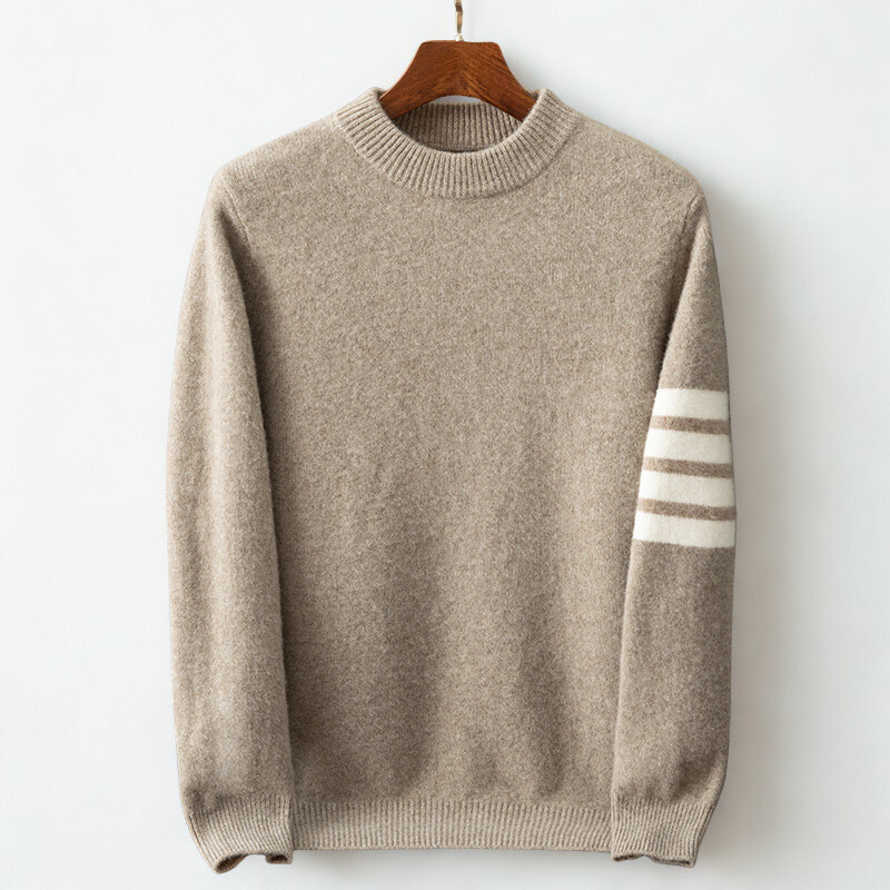 Marlon — Cashmere-Blend Zip Sweater
