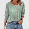 Greta — Relaxed Smocked Summer Top