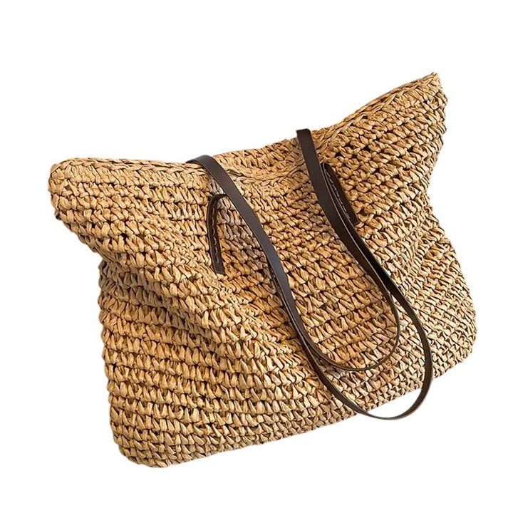 Roomy Woven Beach Tote