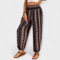 Saskia — Graphic Print Trousers