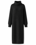 Sylvie — Roll-Neck Knit Sweater Dress